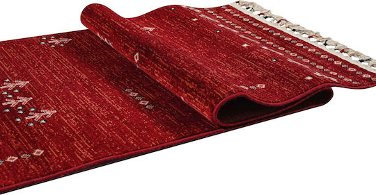 Balsan Vienna Hy04 Σετ Χαλιά Κρεβατοκάμαρας Κόκκινα P621647 3τμχ