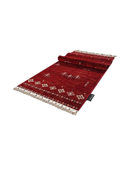 Balsan Vienna Hy04 Modern Bedroom Rugs Set Red P621647 3pcs