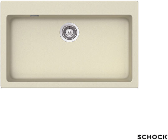 Schock 110-30080-1321 Drop-In Μ79xΠ50см Бежов Schock 110-30080-1321 Drop-In Μ79xΠ50см Бежов