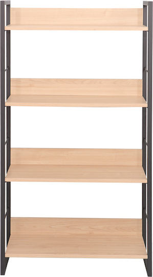 Bibliothek Dorfie Physisch-Schwarz 70x30x124,5cm