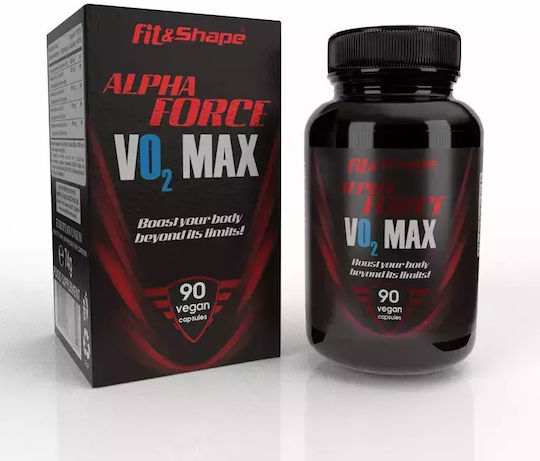 Fit & Shape Alpha Force Vo2 MAX Besonderes Nahrungsergänzungsmittel 90 Kräuterkapseln
