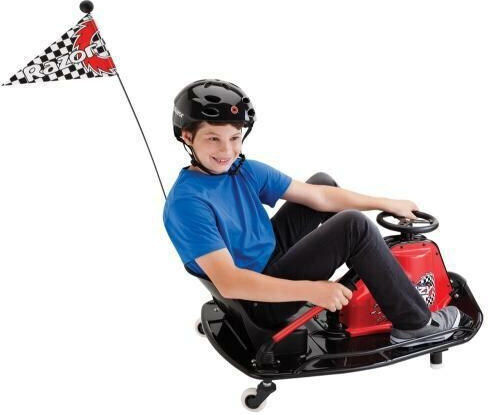 Crazy Kart Едноместен 12 Волта Червен за 9+ Години