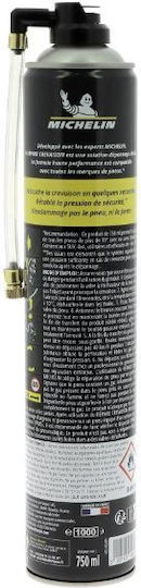 Michelin Σπρέι Επισκευής Ελαστικών 750ml Τροχούς 19" Suv 4x4 Επαγγελματικά Οχήματα Οχήματα Έως 3,5 Τόνους 009333