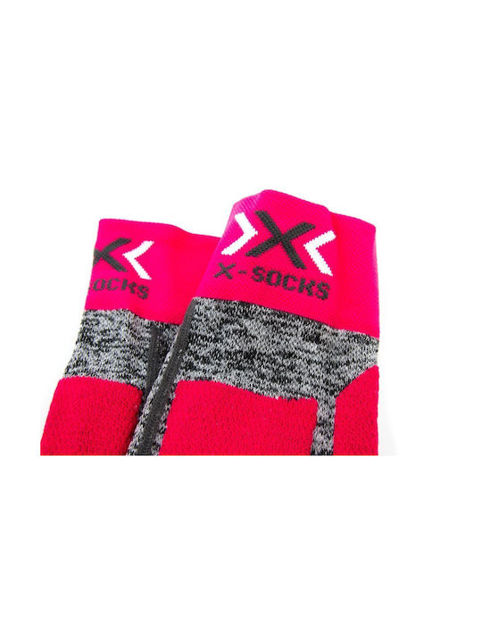 X-Socks Γυναικείες Κάλτσες Σκι & Snowboard Γκρι 1 Ζεύγος