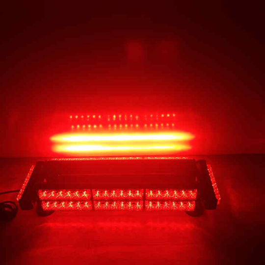 Notfall-Autolichter Strobe LED Magnetleiste 12V 250W 55cm Jn-1055 Rote