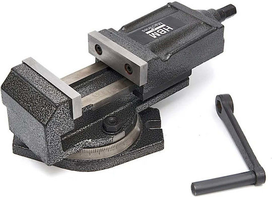 HBM Machines Menghină Fixă Presă De Găurit Menghină Cu Deschidere Maximă 80mm