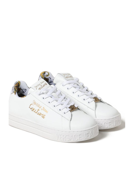 Sneakers White / Gold