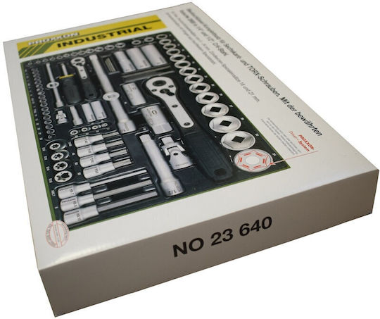 Proxxon Καστάνια με Καρυδάκια 1\4" & 1\2" 86τμχ