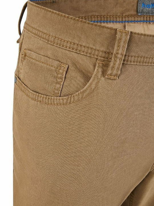 Παντελόνι Chino Ελαστικό σε Loose Εφαρμογή Καφέ