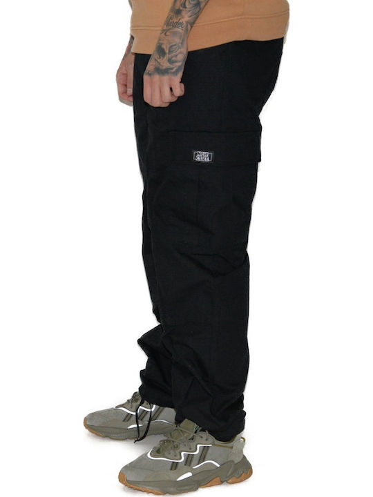 New Cult Trousers Cargo Black