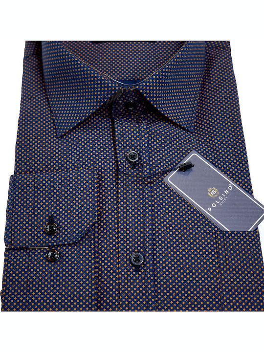 Langärmlig Hemd Blue