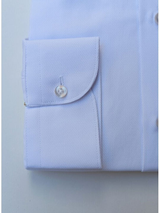 Long-Sleeve Shirt in Regular Fit White