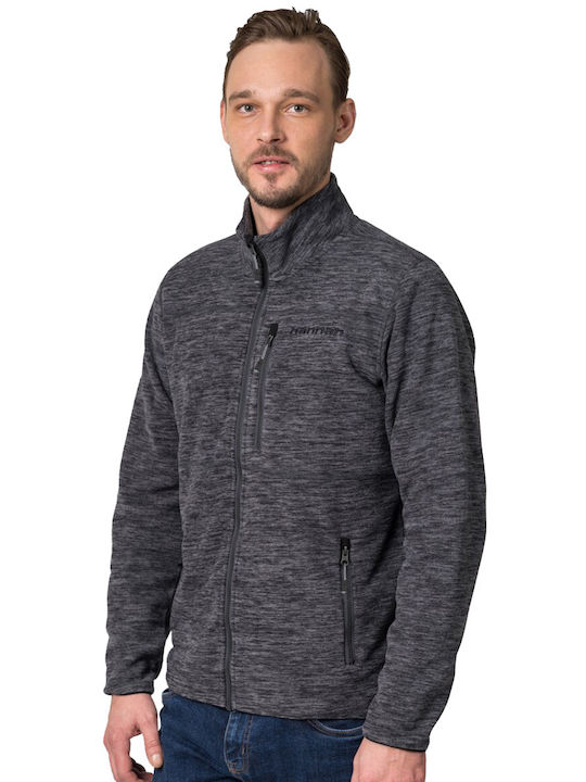 Herren Fleecejacke Magnet Mel.
