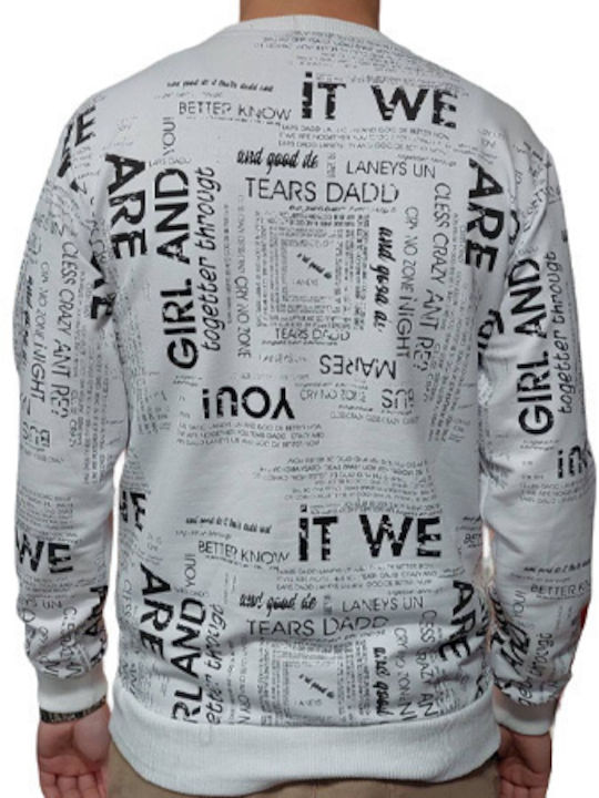 Sweatshirt White.