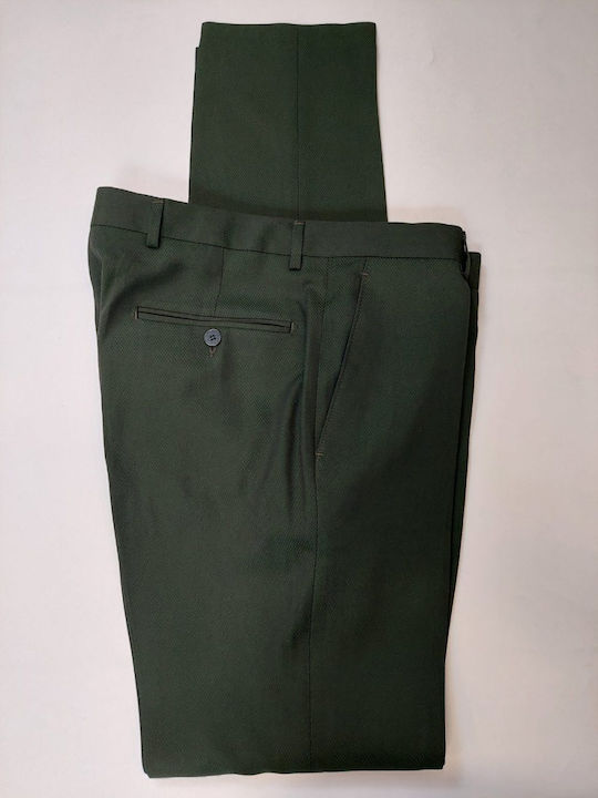Herrenanzug mit Weste Green