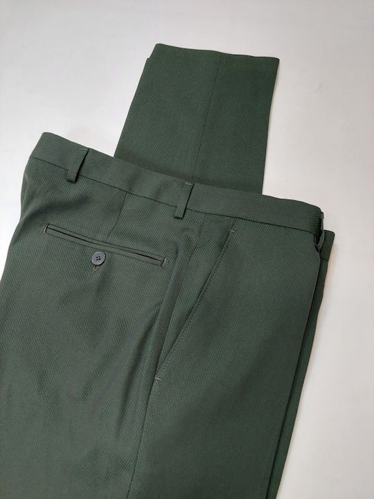 Herrenanzug mit Weste Green