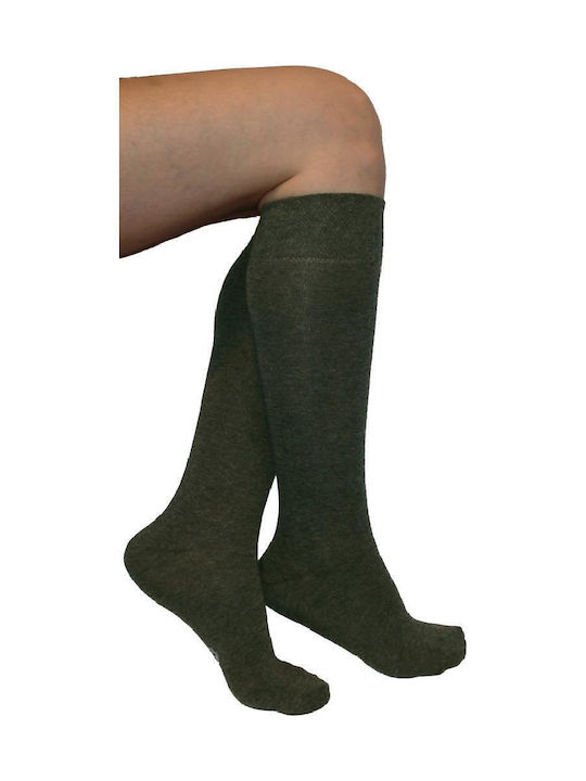 Dimi Socks Ανδρικές Μονόχρωμες Κάλτσες γκρί (gray)