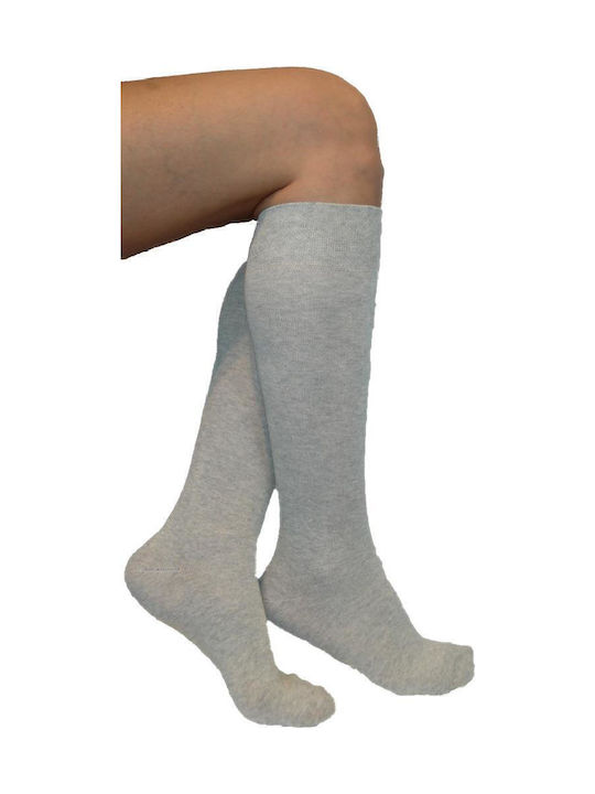 Dimi Socks Ανδρικές Μονόχρωμες Κάλτσες Λευκο