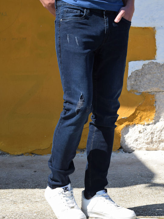 Men's Jeans Pants Cargo Blue
