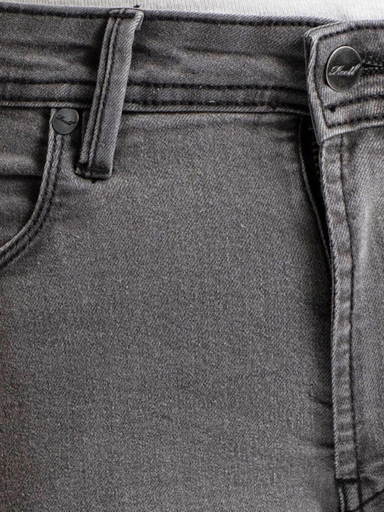 Herren Jeanshose Elastisch Grey