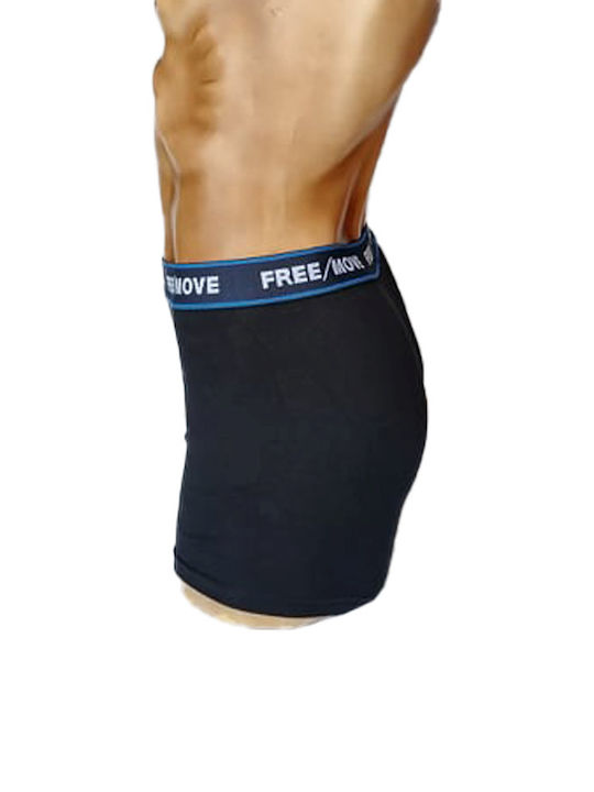 Men's Boxers Royal Blue-Black 2Pack
