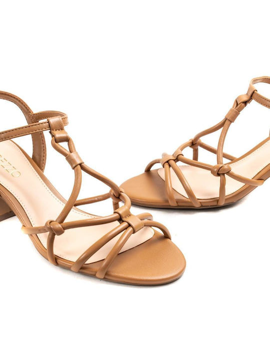 Leder Sandalen Rosa