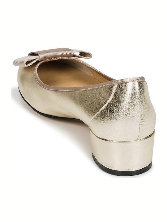 Henia Damen Ballerinas Gold