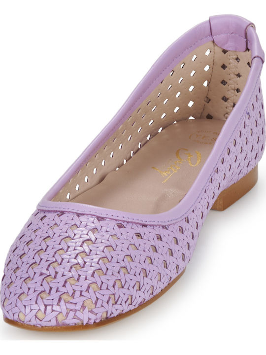 Odarah Women's Purple Ballerina Shoes