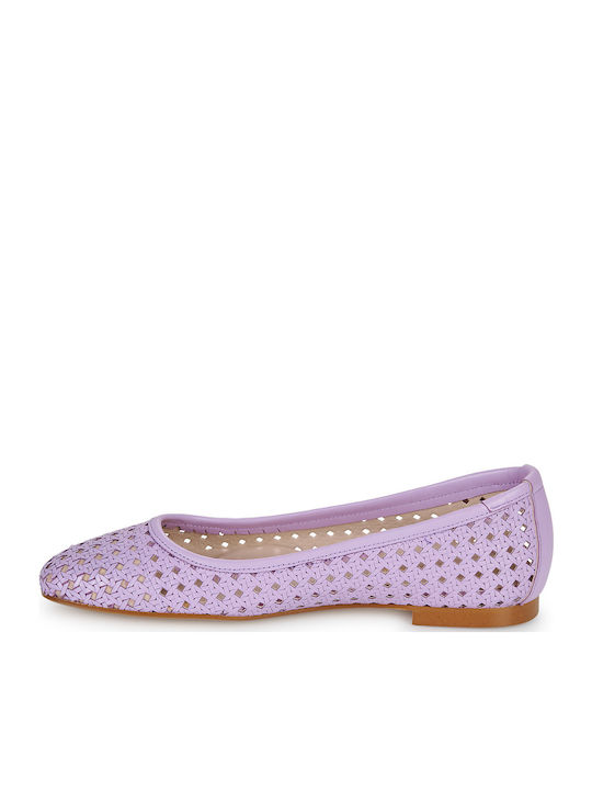Odarah Women's Purple Ballerina Shoes