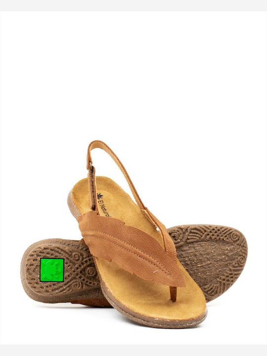 Wakataua N5078 Кожени Дамски Сандали Кафяви