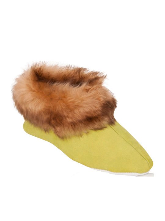 Closed Women's Slippers Green