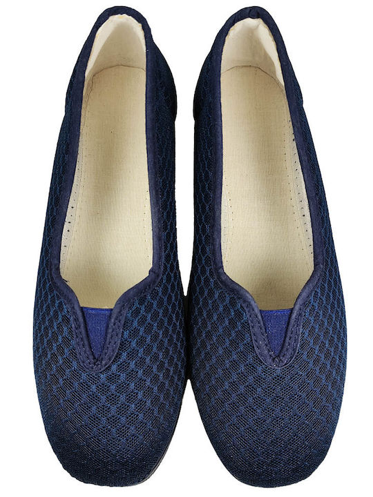 Closed Women's Slippers Blue