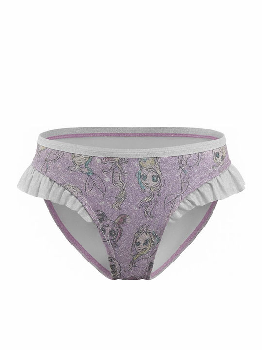 E PLUS M Kinder Badeanzug Bikini Purple
