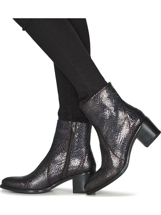 Stiefeletten Damen Marineblau