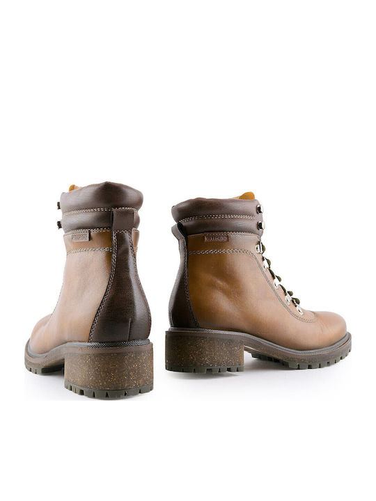 2127 Stiefeletten Damen Camel