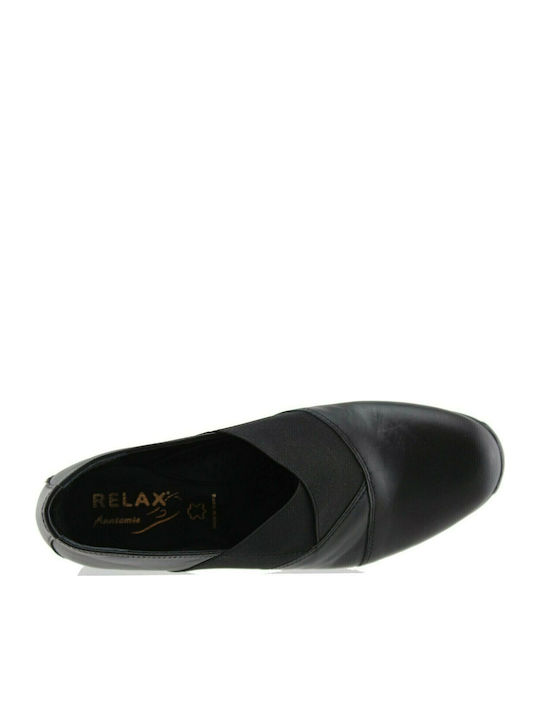 Women's Slip-On Leather Black