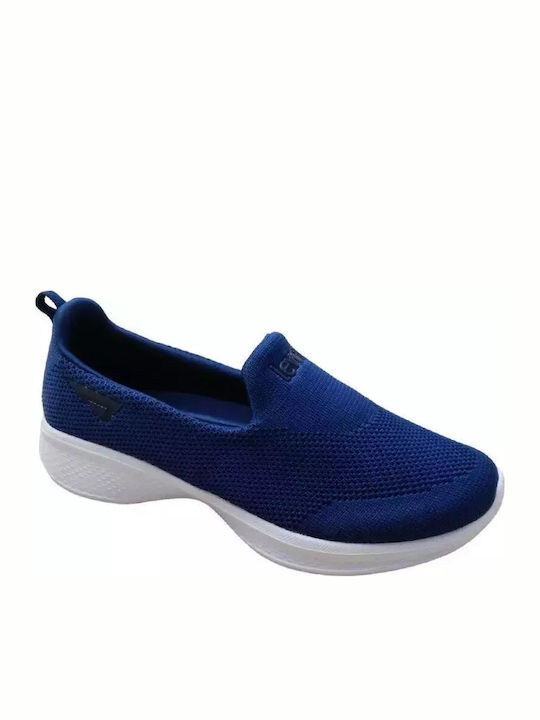Ανατομικά Γυναικεία Slip-On Μπλε