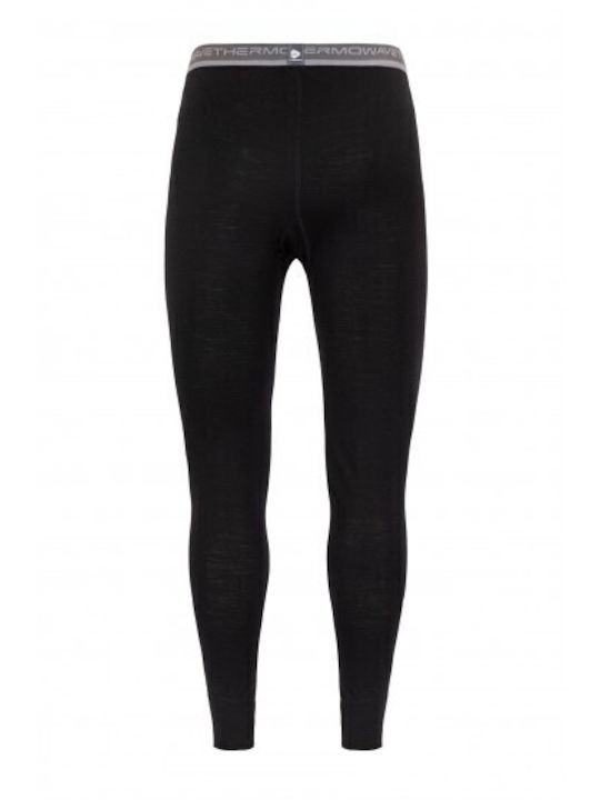 Thermowave Merino One50 Ισοθερμικό Παντελόνι Μαύρο