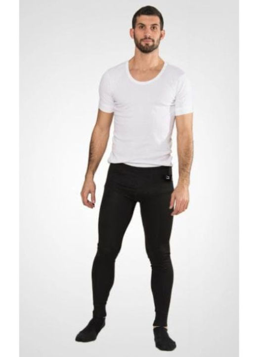 BS Collection Herren Thermo Hose Schwarz
