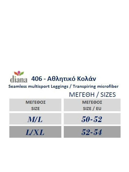 Diana Pantaloni termici pentru barbati Negru