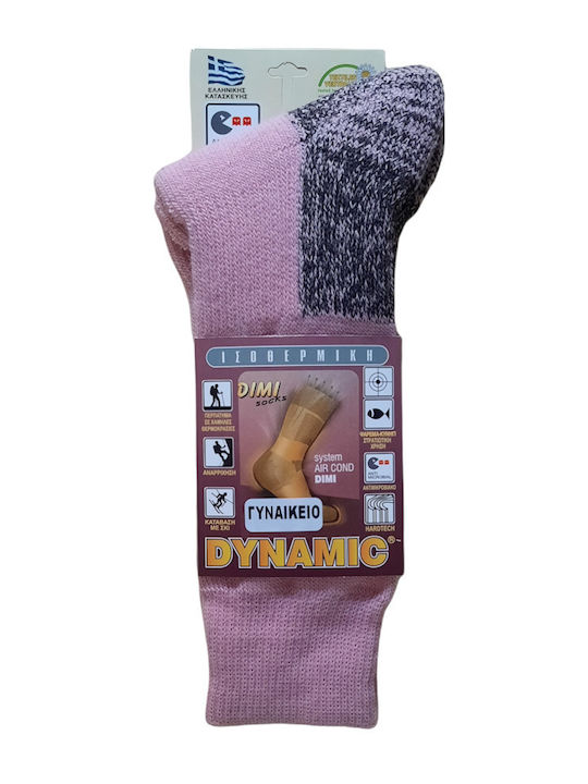 Dimi Socks 11006 Damen Thermo Socken Lila