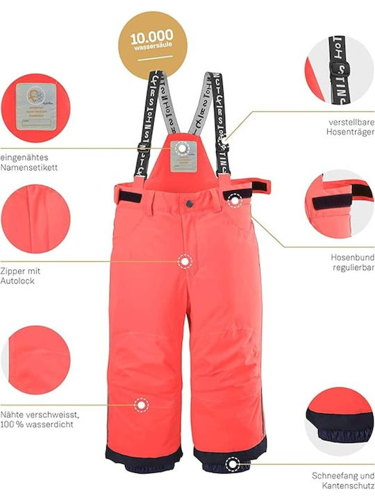 Killtec 38918-000-404 Παιδικό Παντελόνι Σκι & Snowboard Ροζ