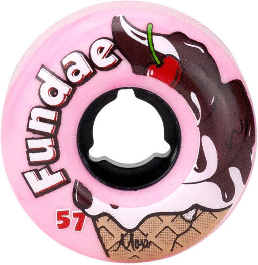 Moxi Fundae Bubble Gum Ροδάκια Ροζ