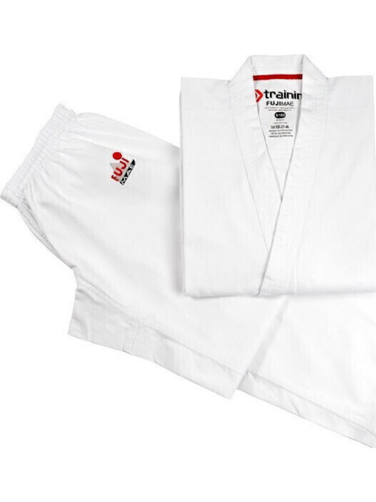 Fujimae Bărbați Uniforme Karate Alb