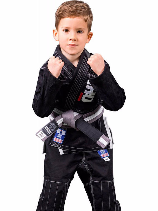 Okami Gi Kids Brazilian Jiu Jitsu Uniform Black