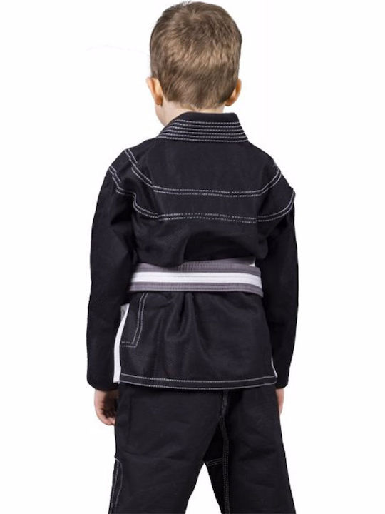 Okami Gi Kids Brazilian Jiu Jitsu Uniform Black