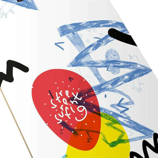 Street Surfing Komplett Kurzboard Mehrfarbig