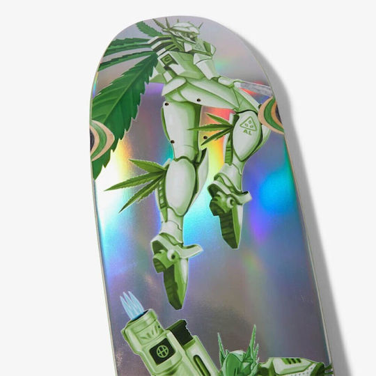 HUF Alienlabs Holofoil 10" Skateboard Shortboard Multicolored