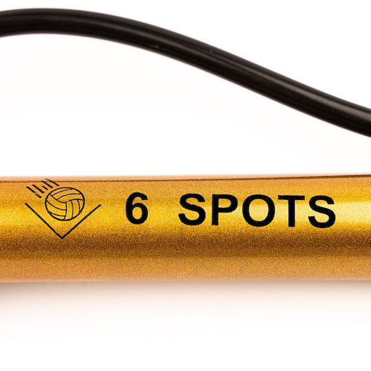 6 Spots Ball Pump Gold 6sptbpg