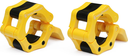 MegaFitness Lock-Jaw Collar Set for Dumbbells/Barbells Ø50mm 2pcs